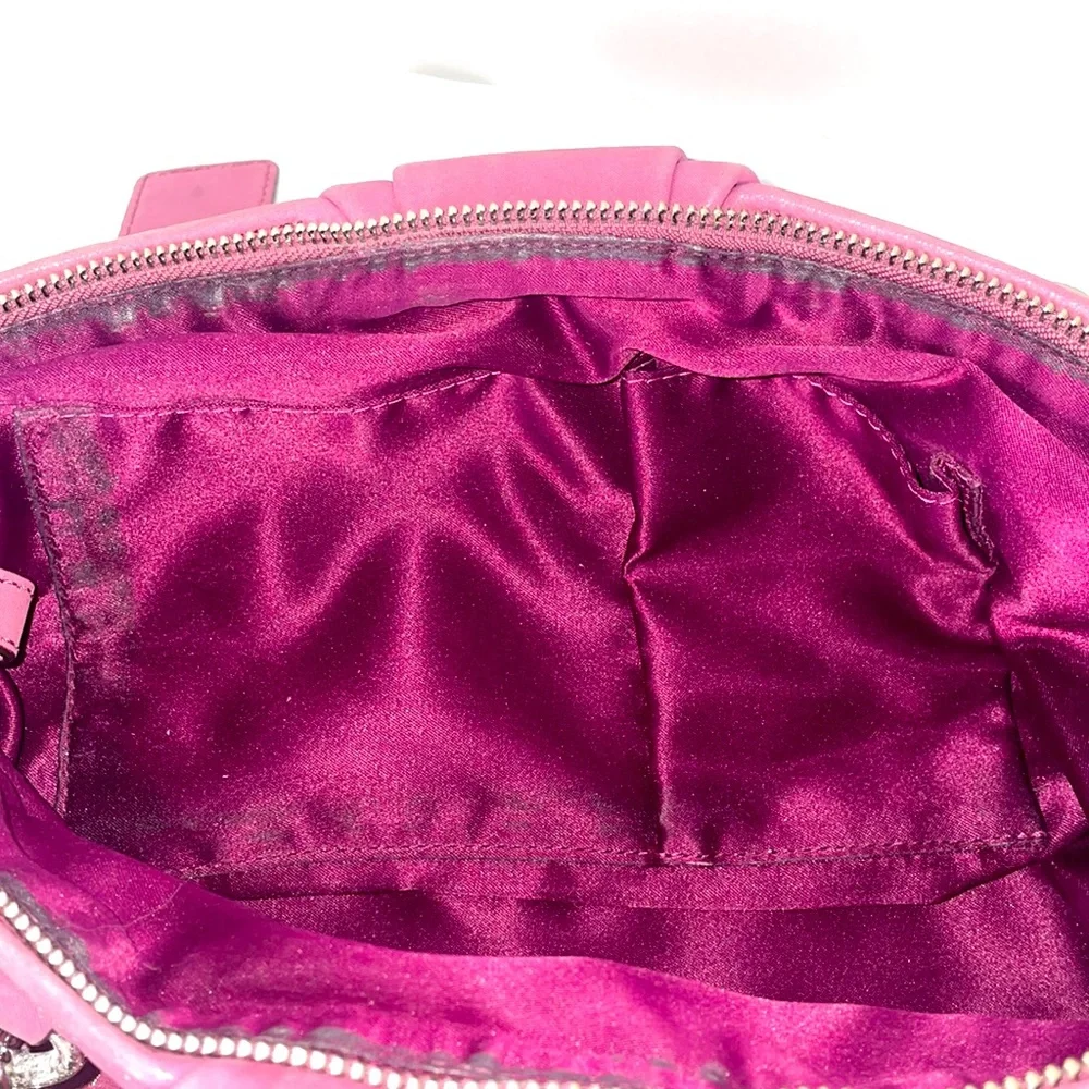 Coach Shimmery Purple Purse - Picture 5 of 9